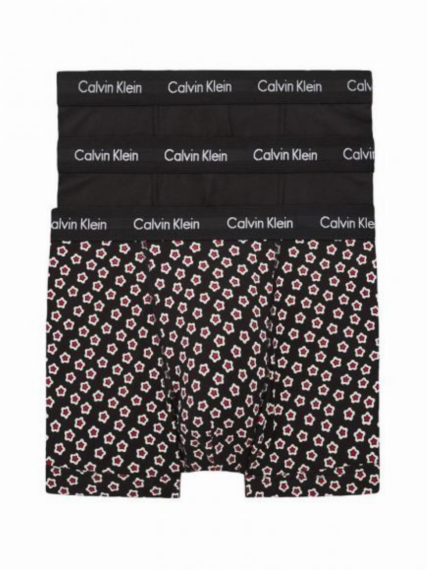 Calvin Klein 3p trunk - Cotton Stretch x1l