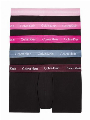 Calvin Klein 5p Low R Trunk - Cotton Stretch wgi