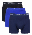 Calvin Klein Boxershorts 3-pack blauw