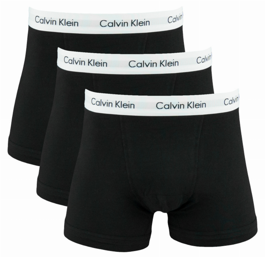 Calvin Klein Boxershorts 3-pack zwart-wit