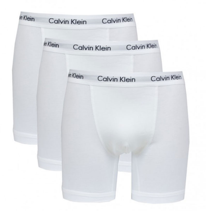 Calvin Klein Boxershorts long 3-pack wit