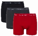 Calvin Klein Boxershorts rood-grijs-zwart