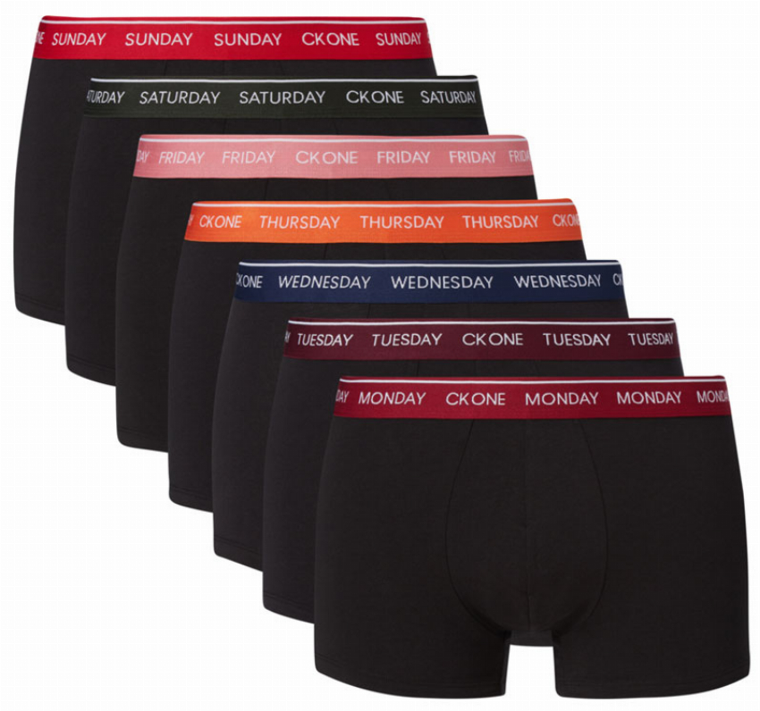Calvin Klein Short 7 Days of the week 7-pack