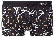 Calvin Klein Short low rise microfiber CK print