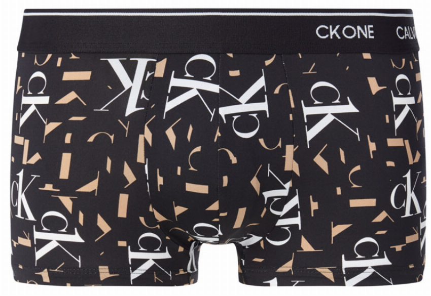 Calvin Klein Short low rise microfiber CK print