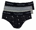 Calvin Klein Slips cotton stretch 3-pack logo