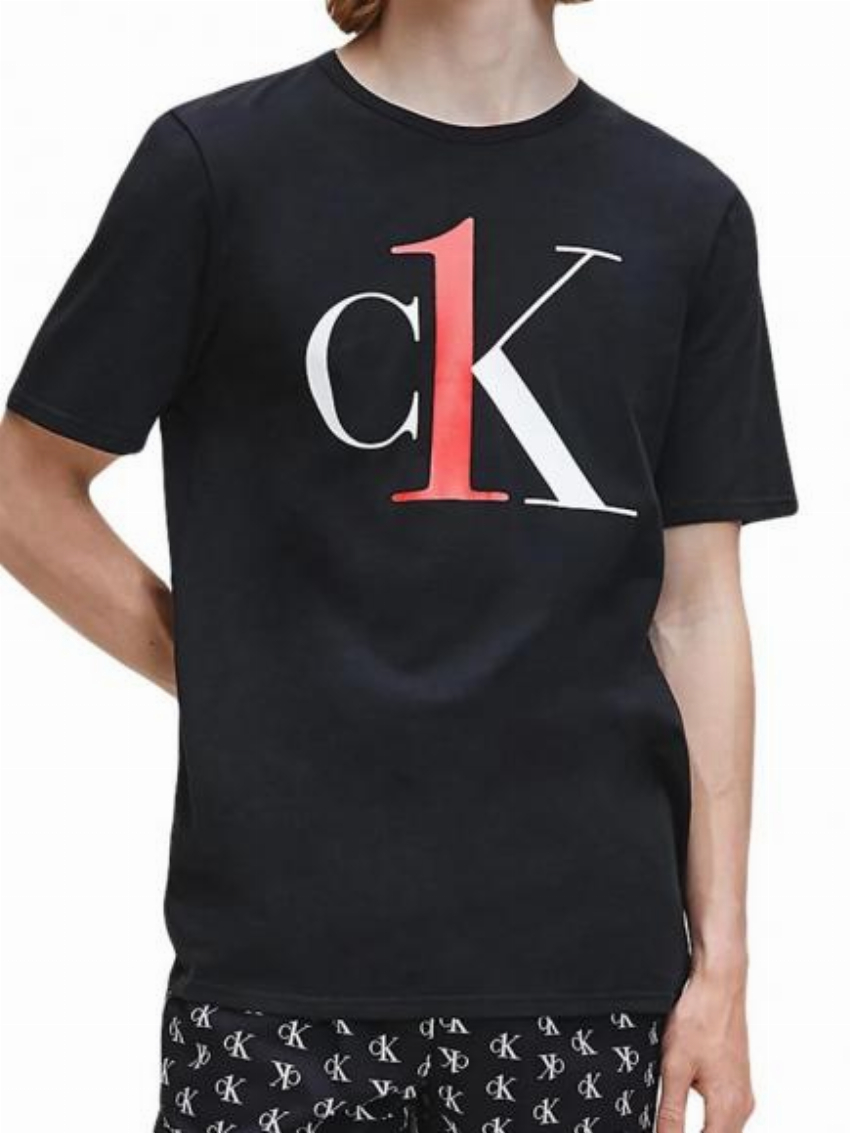 Calvin Klein T-shirt - CK One Graphic Zwart