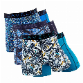 Cavello 6-pack boxershorts heren voordeelmix - blauw