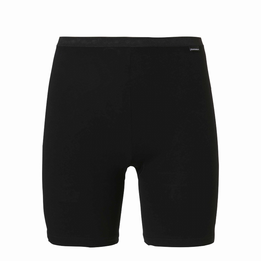 Cotonella Cotonella Lange Dames Onderbroek met Pijpjes Zwart