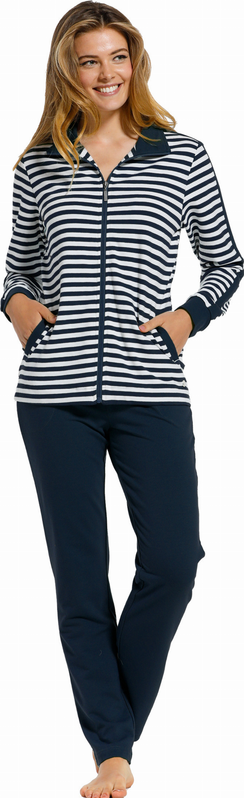 Dames huispak Pastunette 80211-138-8 blauw-52