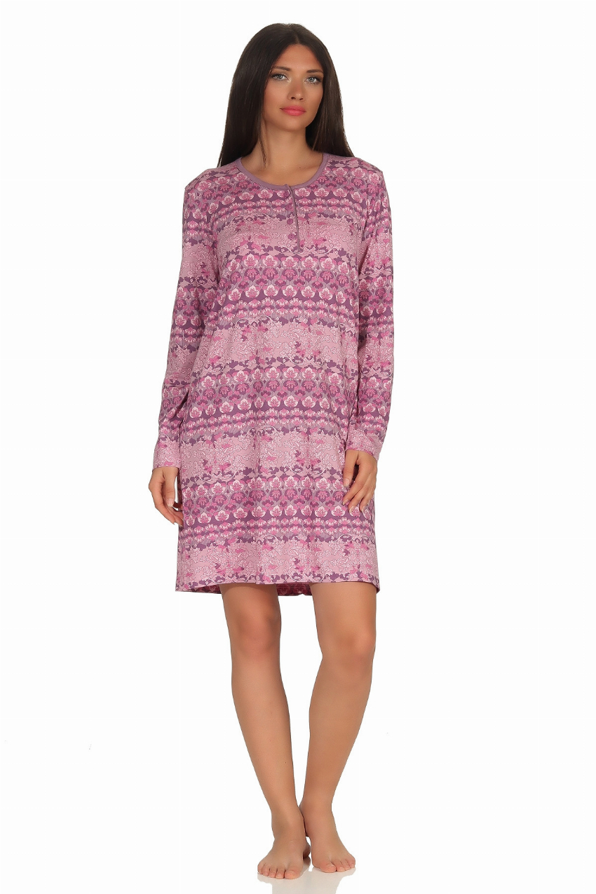Dames nachthemd Normann 90419-S 36 38-Lila