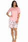 Dames shortama Creative 10226-S 36 38-Rose