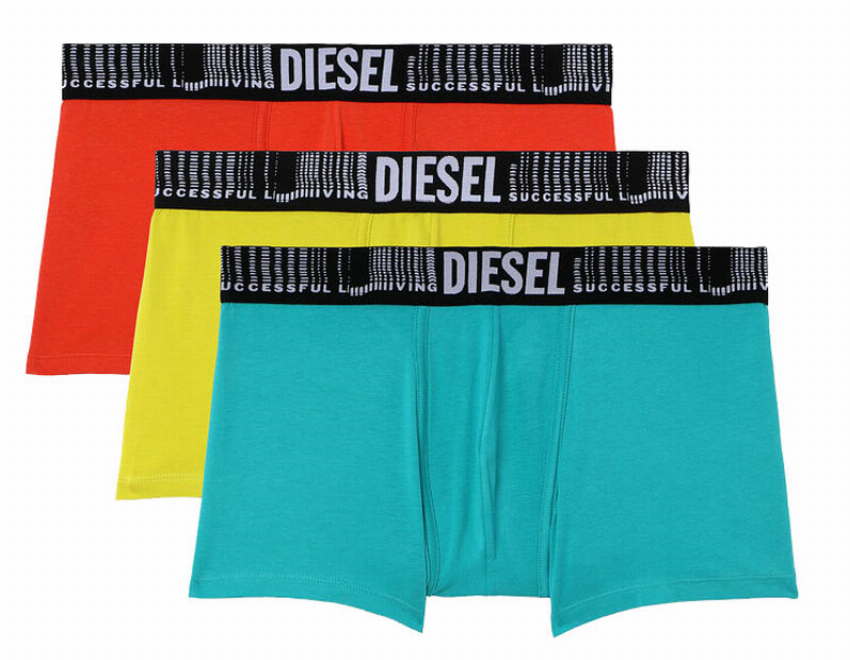 Diesel Boxershort Damien 3-Pack oranje