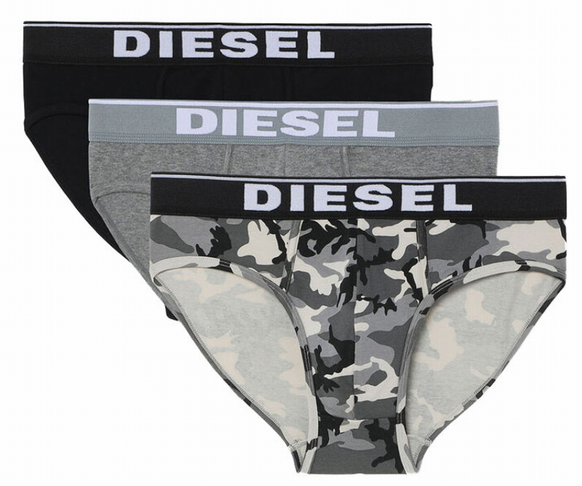 Diesel slips fresh-bright Camouflage 3-pack
