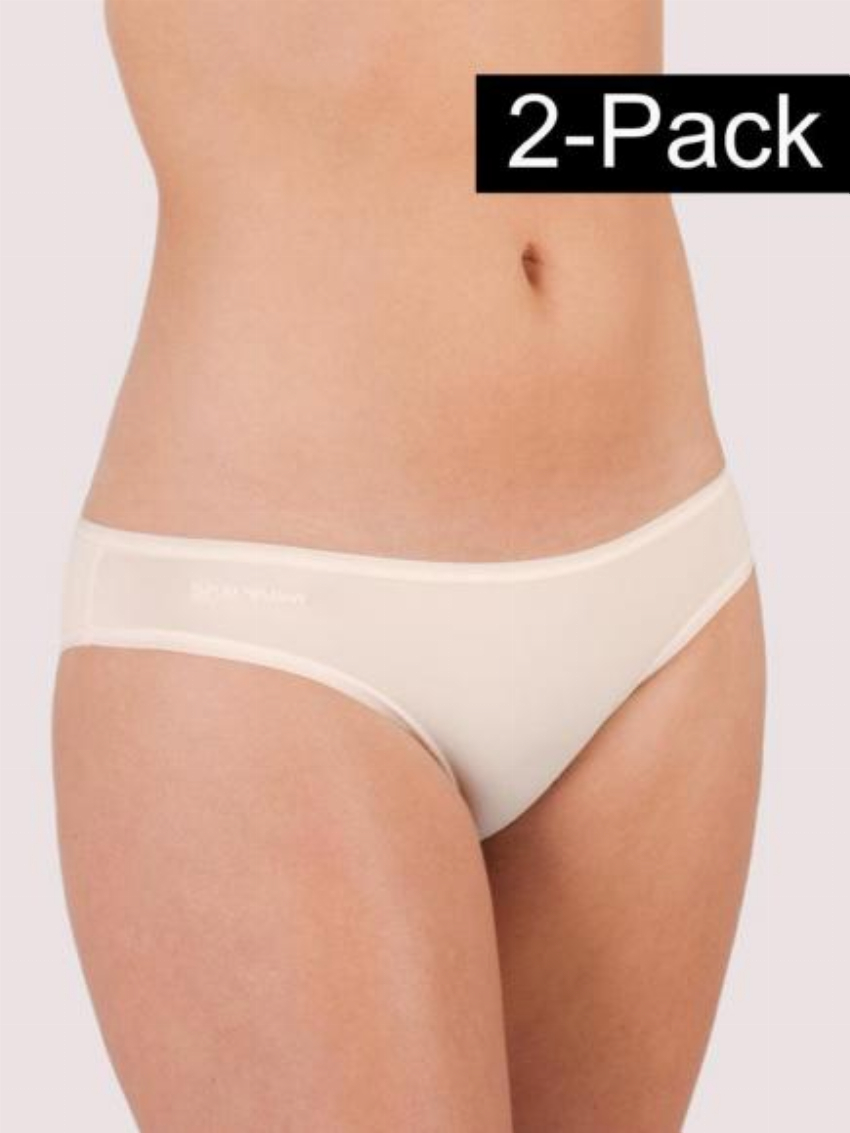 Emporio Armani Flawless Microfiber Brief 2-pack Wit