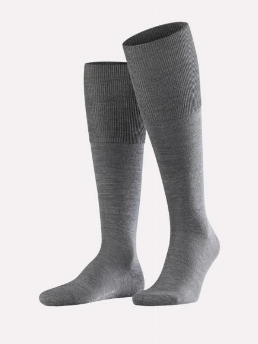 Falke Airport Kniekous Grijs