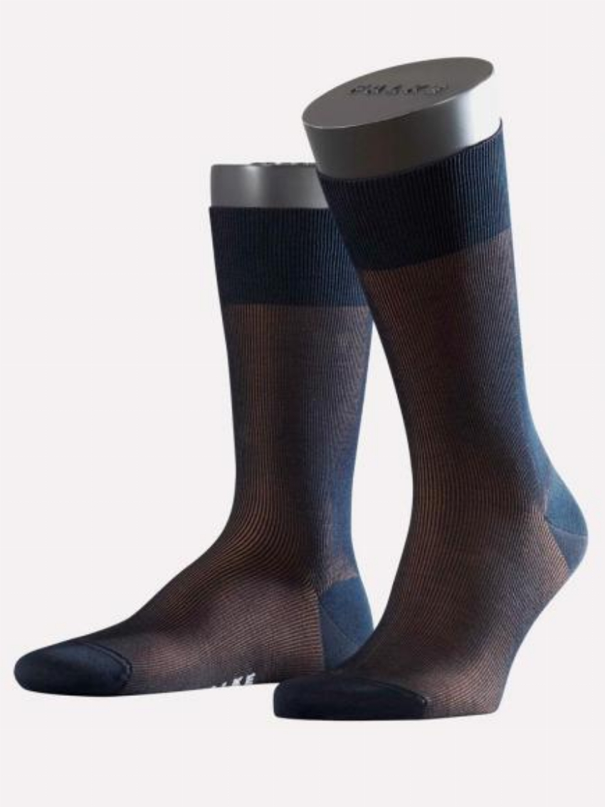 Falke Fine Shadow Blauw