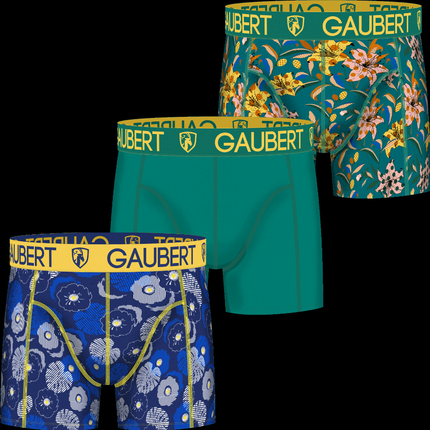 Gaubert 3 pak heren boxershorts set 4-XL