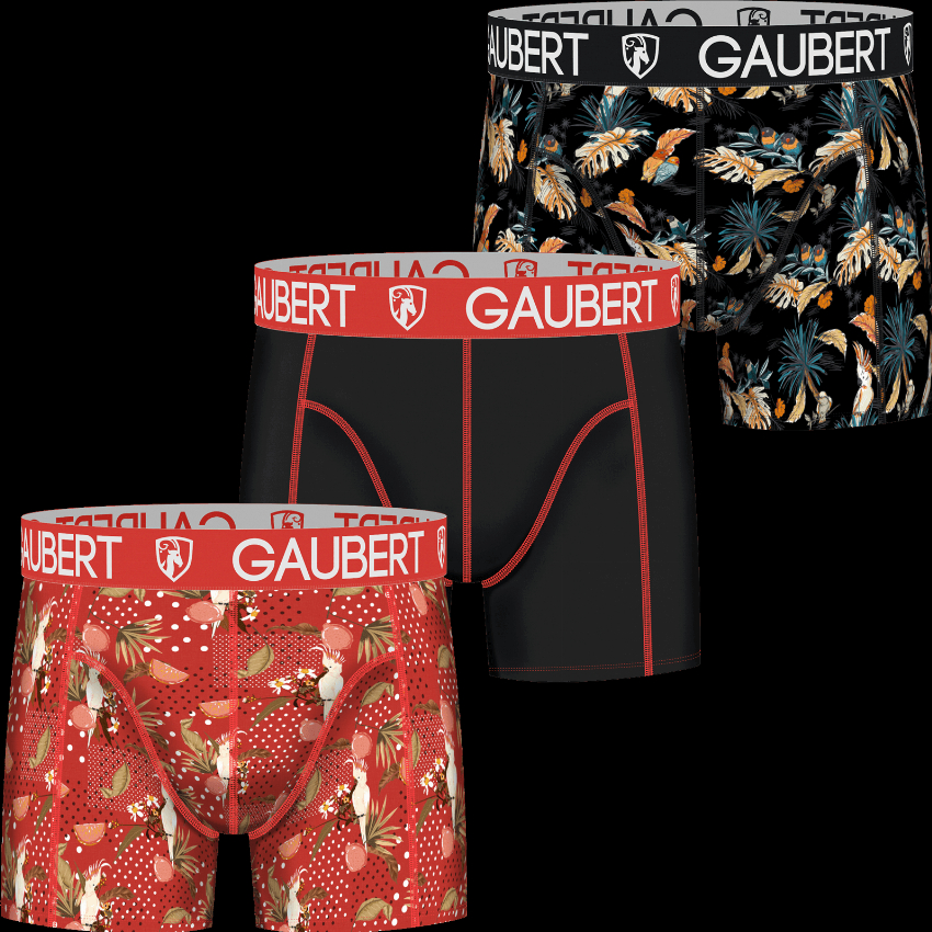 Gaubert 3 pak heren boxershorts set 5-L