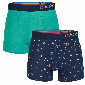 Happy Shorts Happy Shorts 2-pack Boxershorts Heren A Print D830