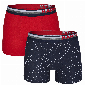Happy Shorts Happy Shorts 2-Pack Boxershorts Heren Maritim Gestipt