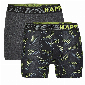 Happy Shorts Happy Shorts 2-Pack Boxershorts Heren Neon Triangle