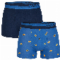 Happy Shorts Happy Shorts 2-pack Boxershorts Heren Papaja Print
