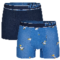 Happy Shorts Happy Shorts 2-Pack Boxershorts Heren Pelikaan Print