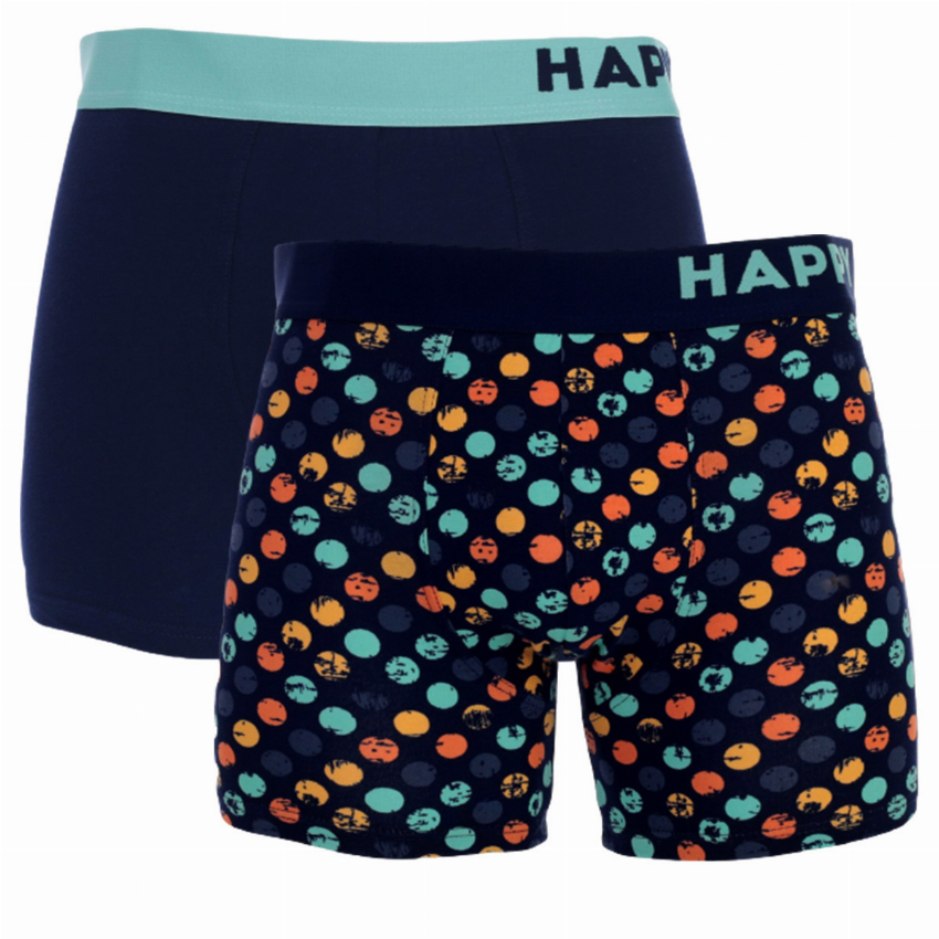 Happy Shorts Happy Shorts 2-Pack Boxershorts Heren Polka Stippen