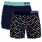 Happy Shorts Happy Shorts 2-Pack Boxershorts Heren Polka Stippen