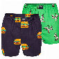 Happy Shorts Happy Shorts 2-pack Wijde Boxershorts Burger Donkey s