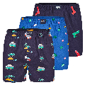 Happy Shorts Happy Shorts 3-Pack Wijde Boxershorts Holiday
