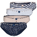 Happy Shorts Happy Shorts Dames Slips Hartjes 4-Pack D688