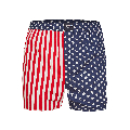 Happy Shorts Happy Shorts Wijde Boxershort A Vlag