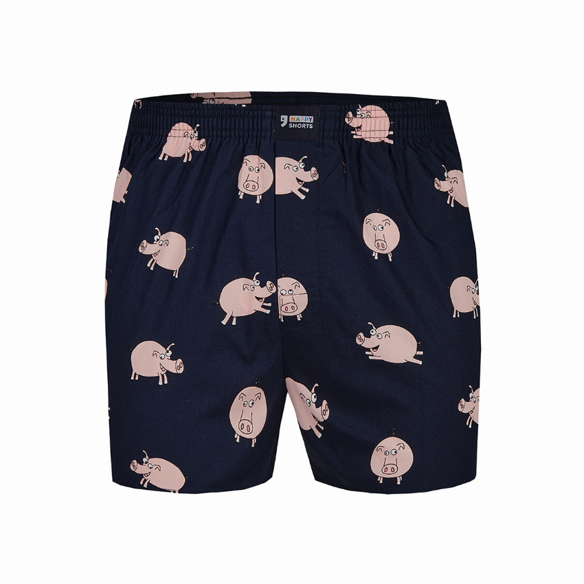 Happy Shorts Happy Shorts Wijde Boxershort Biggetjes