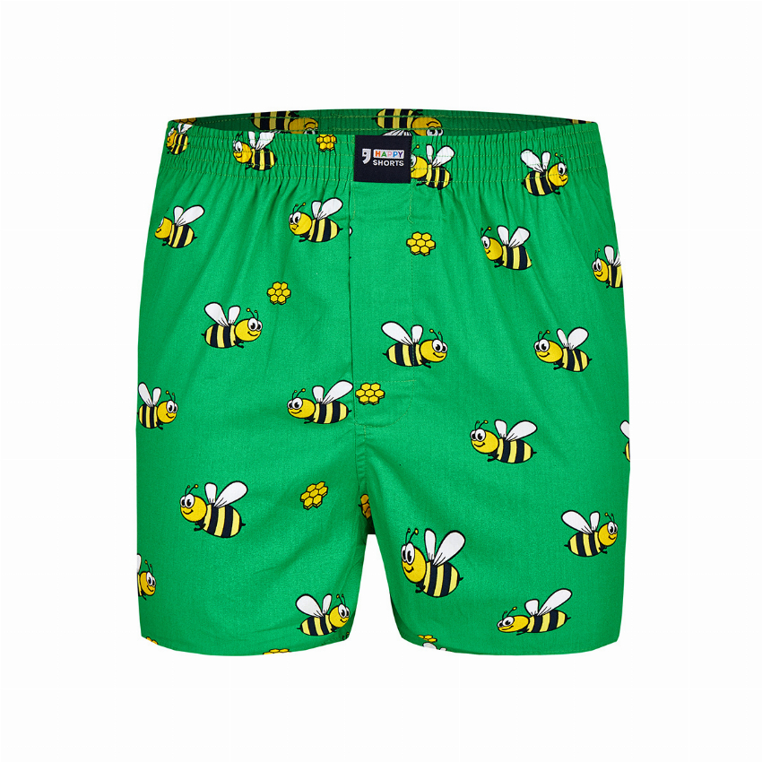 Happy Shorts Happy Shorts Wijde Boxershort Bijen