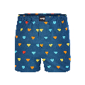 Happy Shorts Happy Shorts Wijde Boxershort Gekleurde Hartjes