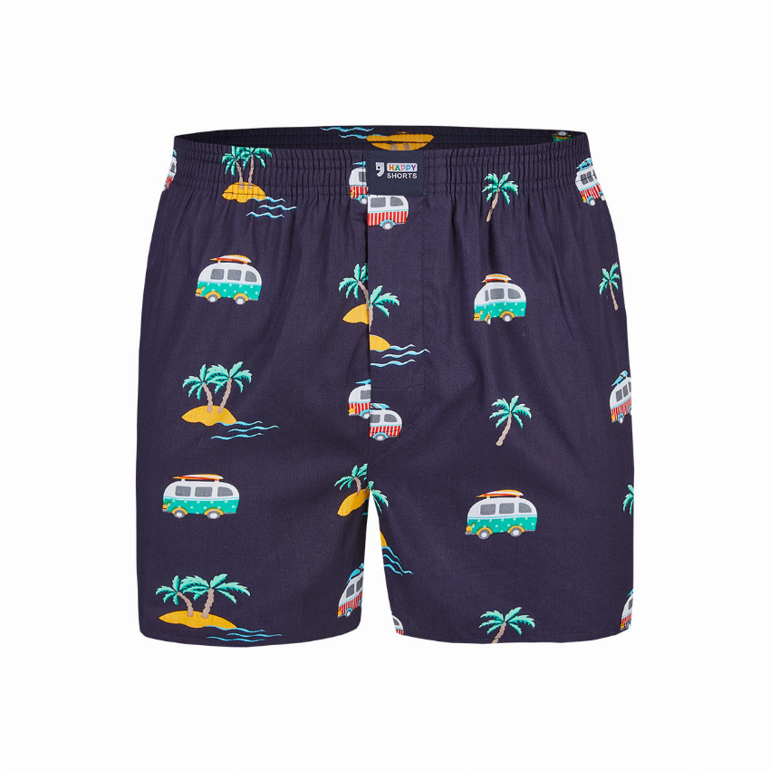 Happy Shorts Happy Shorts Wijde Boxershort Holidays