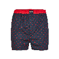 Happy Shorts Happy Shorts Wijde Boxershort Rode Hartjes