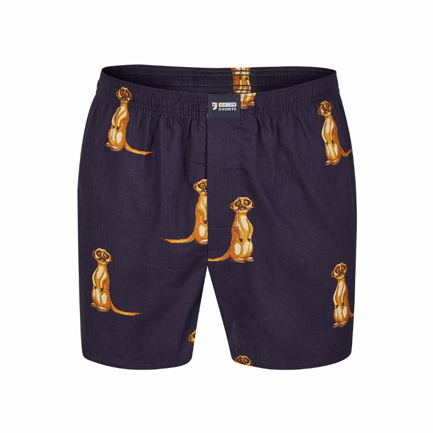 Happy Shorts Happy Shorts Wijde Boxershort Stokstaartje
