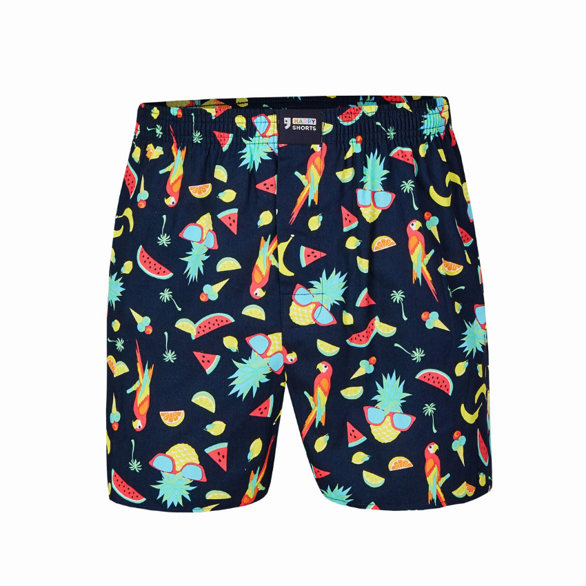 Happy Shorts Happy Shorts Wijde Boxershort Tropical