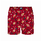 Happy Shorts Happy Shorts Wijde Kerst Boxershort Gingerbread