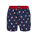 Happy Shorts Happy Shorts Wijde Kerst Boxershort Santa Club