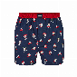 Happy Shorts Happy Shorts Wijde Kerst Boxershort Santa Club