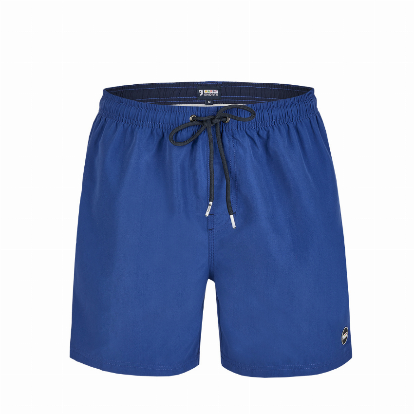 Happy Shorts Happy Shorts Zwemshort Effen Marineblauw