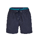 Happy Shorts Happy Shorts Zwemshort Effen Navy Blauw