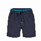 Happy Shorts Happy Shorts Zwemshort Effen Navy Blauw