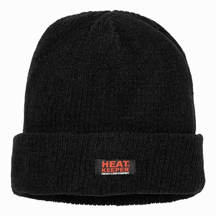 Heat Keeper HEAT KEEPER Thermo Muts Dames Chenille Zwart