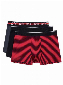 HOM 3p Boxer Briefs - Matt Zwart Grijs