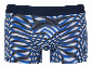 Hom boxershort Benoit blauw met print